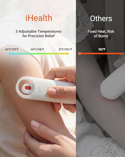 iHealth D Itch Stick Mosquito Bite Healer for Relief 3 Heat Modes - image 5