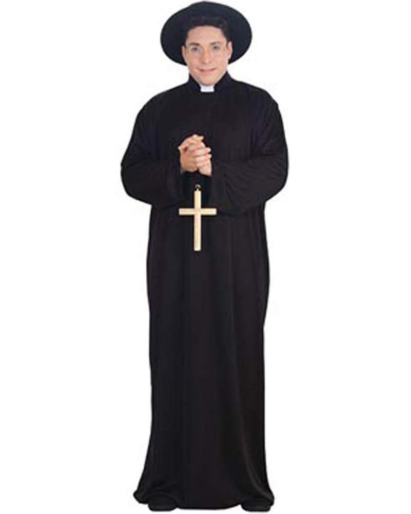 Rubie's Plus Size Priest Costume or Padre Costume