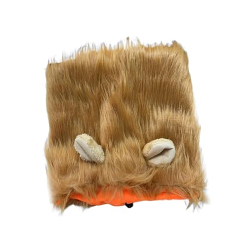 Generic Peruca de para cães, fantasias de cachorro, peruca realista, engraçada, fantasia de, fantasi