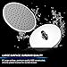 Rain Shower Head High Pressure, WarmSpray Rainfall Shower Head for Bathroom With 9 Inch Large Coverage- Relaxed Waterfall Shower Experience