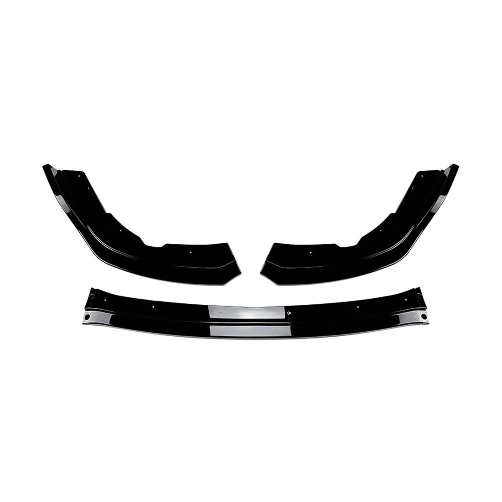Für Subaru Für Impreza WRX STI 2011 2012 2013 2014 Frontspoilerlippe In Carbonoptik/schwarz Glänzend Mit Unterem Spoilerschwert(Glossy Black)