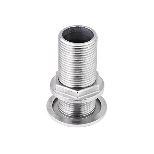 image for Keenso Boat Plumbing Fittings, 2 Sizes 316 Stainless Steel Durable Bar