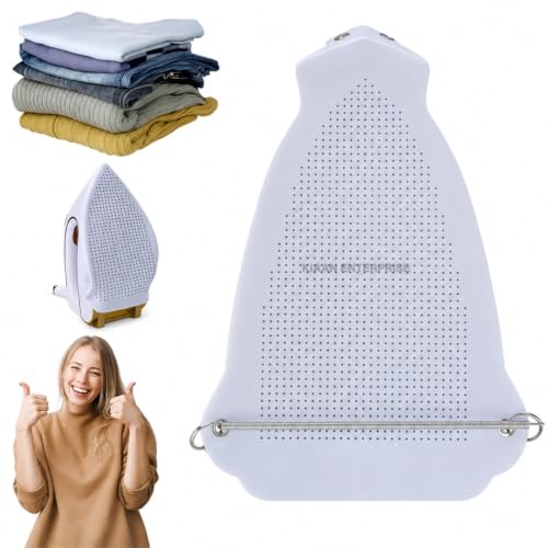 Image of Iron Cover Clothes Protector Sheet for Ironing Plate Press Covers - Heat Resistant Non-Stick Iron Guard Protector for Safe & Smooth Ironing (Pack of 1)