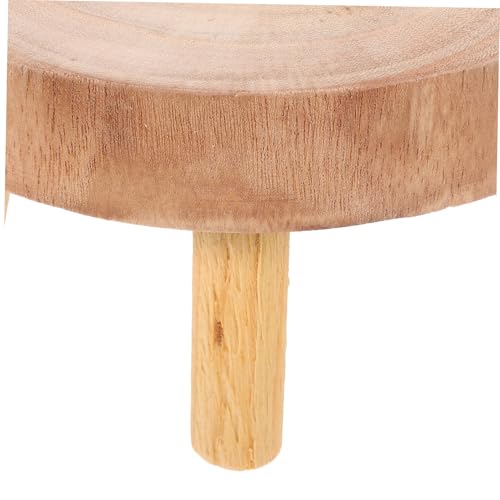 Support de pot de fleur en bois rustique avec pieds pour plantes d'intérieur