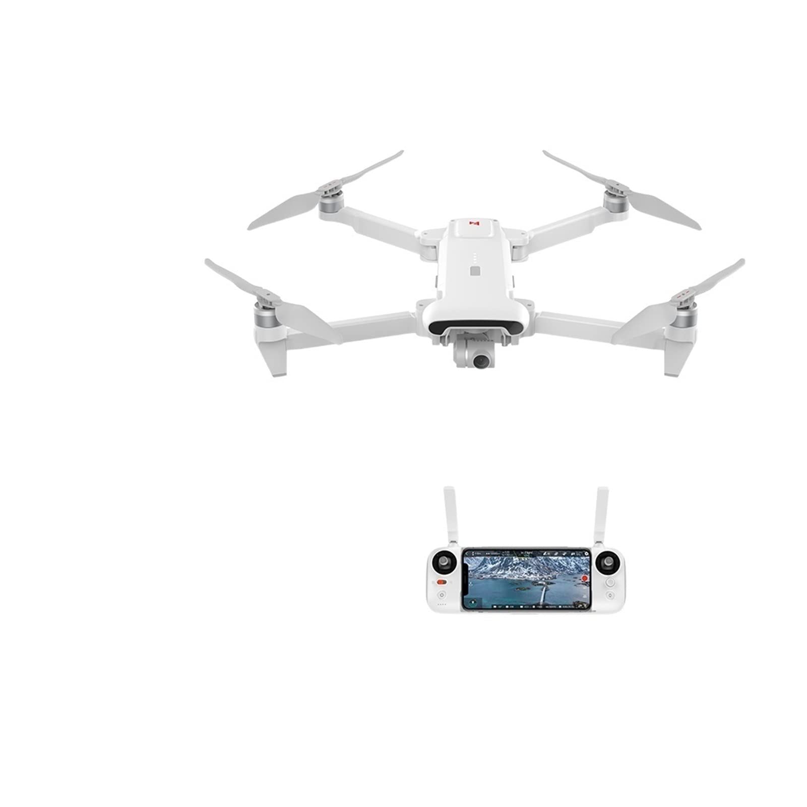 Dron X8SE z kamerą RC Helikopter 8KM Profesjonalna kamera FPV 3- Gimbal 4K RTF (Kolor: biały 128 GB Typ wtyczki: EU)