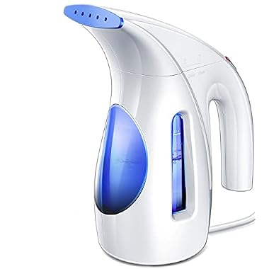HiLIFE Steamer for Clothes, Portable Handheld Design, 240ml Big Capacity, 700W, Strong Penetrating Steam, Removes Wrinkle, for Home, Office(ONLY FOR 120V)