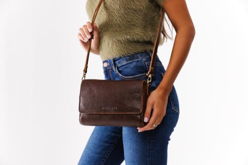 Image of Portland Leather Goods Metro Crossbody Bag for Women - Handmade from the Finest Full-Grain Hides