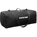 Meister Pack Duffel Bag - Protective Air Travel Case for Backpacks up to 75L - Black