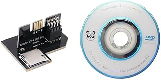 Onseuk for NGC SD2SP2 PRO Adapter SD Load SDL Micro SD Card TF Card 512GB Reader Adapter (SD2SP2 PRO+CD NTSC-U)