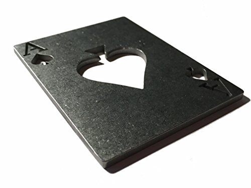13. Personalized Ace Of Spades Metal Bottle Opener