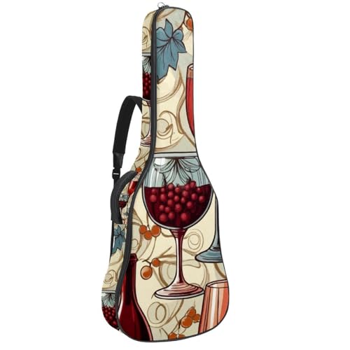 Sac vintage pour guitare acoustique classique et basse réglable