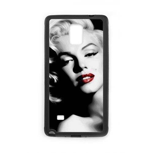 Fayruz  Personalized Marilyn Monroe Protective Hard Rubber Phone Case for Samsung Galaxy Note 4 Note4 Cover I N4O904