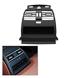 Car Air Conditioning Outlet Panel Cubierta Panel salida rejilla ventilación aire acondicionado trasero delantero para 6 Series F06 F12 F13 630 635 640 645 650 2011-2018(Rear Model A)
