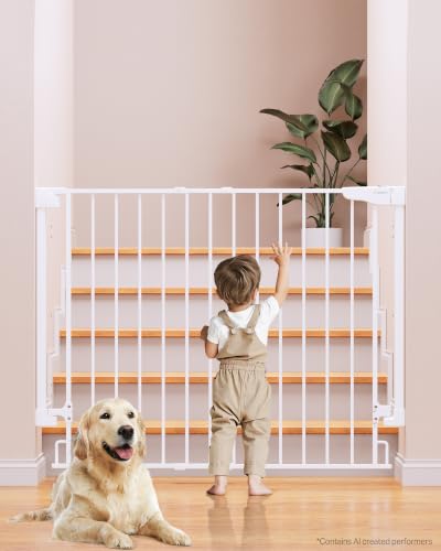 Cumbor 34 Tall Baby & Pet Gate Wall Mount