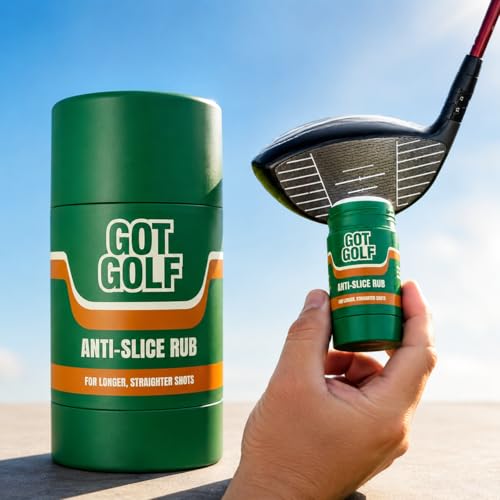 Got Golf Anti-Slice Golf Rub for Drivers Woods and Hybrids Fix Your Slice Instantly Hit Straighter & Longer Drives Reduce Spin No Swing Change Needed - Single Pack