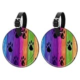 2 etiquetas para equipaje, madera rústica de granero antiguo