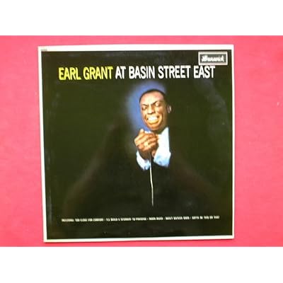 Grant, Earl Earl Grant At Basin Street East LP Brunswick STA8512 EX/EX 1962 stereo