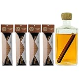 ウイスキー熟成スティック 樽風味 有明産業 国産 ミズナラスティック アメリカンオーク ヤマザクラ クリ ワイン 日本酒 ブランデー (クリ4本セット)