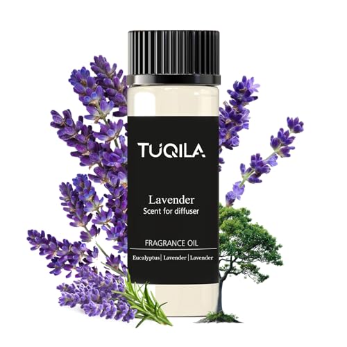 Tuqila 20ML Hotel Diffuser Oil, Lavender Aromatherapy Oil with Eucalyptus, Sage, Anise for Waterless Cold Air Diffuser, Hotel Scent for Home, Spa, Office and Hotel Scenting