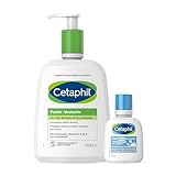 Cetaphil Set Cuidado Piel Mixta y Sensible: Loción Hidratante 470ml y Crema Espuma Limpiadora 29ml