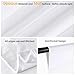 CPLIRIS 10x20ft White Backdrop for Photography, Dual-Size Dual-Pocket Design Photo Booth Background for Portrait Photoshoot, Party and Video with Both Options of 10 feet and 20 feet in Width