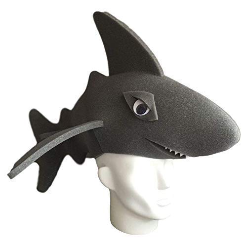 Miniatura 6 de FOAM PARTY HATS Shark Hat - Handmade Shark Hat - Custom Shark Hat - Beach Party Hat - Photo Booth Props - Party Favors - Daddy Shark Hat