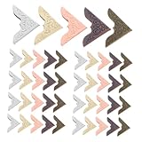 Finition sophistiquée : ces protections d'angle en métal ajoutent une finition sophistiquée à vos livres et albums, améliorant leur attrait esthétique général