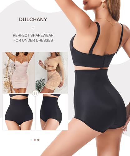 Image of Dulchany Tummy Control Shapewear Panties for Women Body Shaper Underwear Girdle Panty
