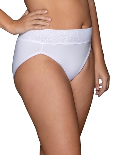 Image of Vanity Fair Women's Effortless Panties for Everyday Wear, Buttery Soft Fabric & Lace