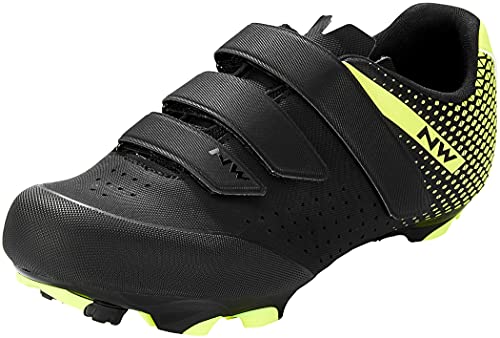 Northwave Scarpe Origin 2 Black/Yellow Fluo 44