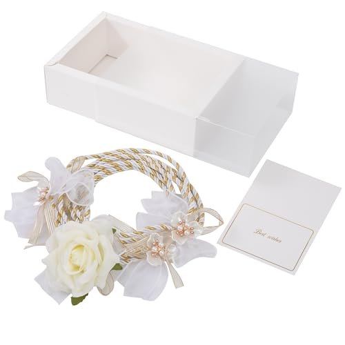 Wedding Lasso Rope Lazo para Boda Catholic Traditional Wedding Ceremony Cord Lazo para Boda Los Novios Cristiana White Gold Accent Rope Mexico Bridal Gift