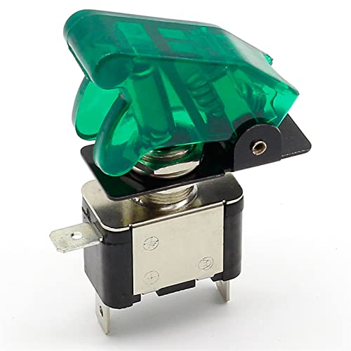 Commande à bascule 12V avec bouchon étanche et voyant lumineux - 3