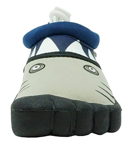Fresko Toddler Water Shoes for Boys, Shark T1524, Navy, 8 M US Toddler