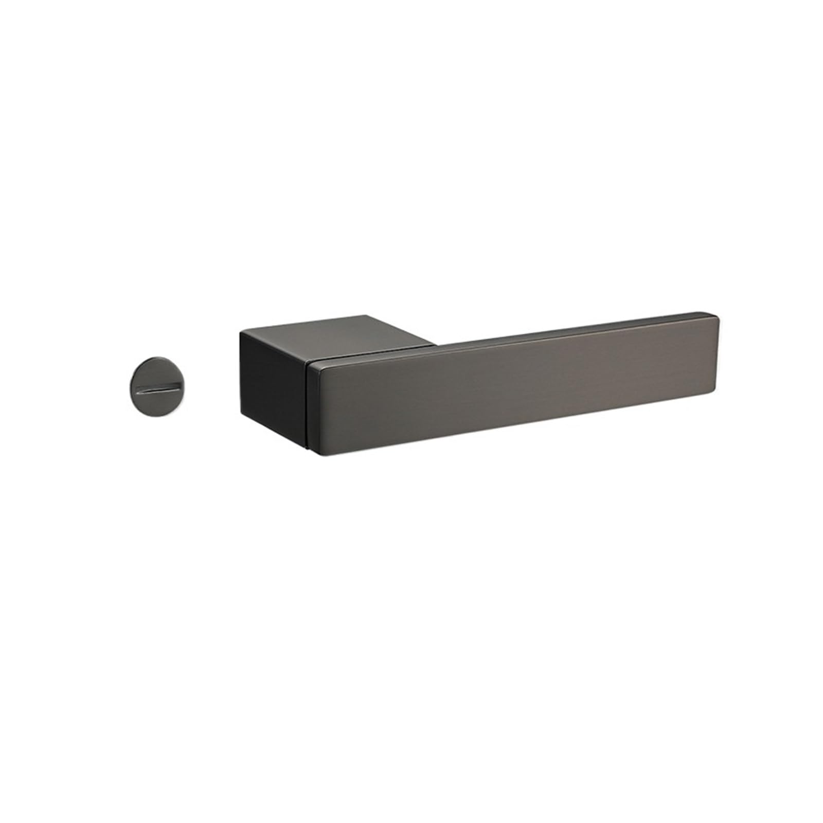 Serrure de porte intérieure pour salle de bains et chambre au design minimaliste