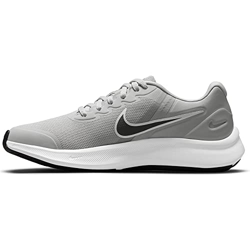 NIKE Star Runner 3, Zapatillas de Gimnasia Unisex Niños ,Gris Lt Gris Humo Negro Gris Humo ,37.5 EU