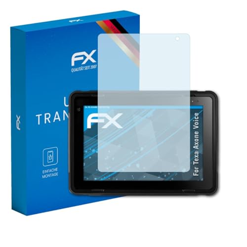 atFoliX Screen Protection Film compatible with Texa Axone Voice Screen Protector, ultra-clear FX Protective Film (2X)