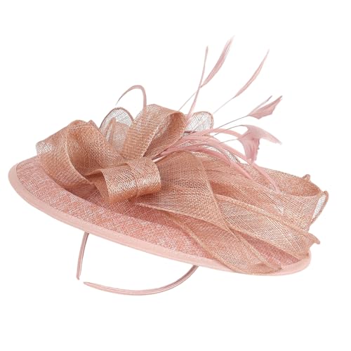 Coiffe en sinamay pour fête de Pâques et mariages champêtres élégants