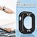 YIJDACASE 3 in 1 Waterproof Case for Apple Watch Screen Protector 46mm Series 10/Series 11,with Tempered Glass,[360° Protective Front and Back] PC Bumper Face Cover Compatible iWatch Accessories