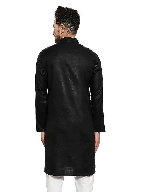 Image of WESTCORE Men's Cotton Kurta Combo - Pack of 2 | Traditional Ethnic Wear for Festivals & Celebrations