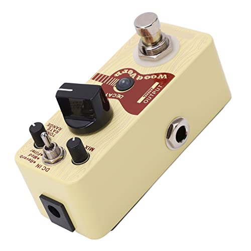 Mini pédale de guitare acoustique en métal – Transformateur 9 V CC – Taille compacte - Les Beatles, Paul McCartney, John Lennon, RIngo Starr, George Harrison Mini pédale de guitare acoustique en métal - Transformateur 9 V CC - Taille compacte – Image 4