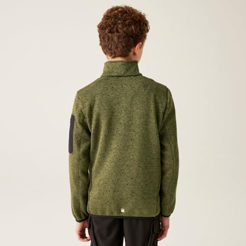 Newhill Full Zip Fleece 9-10 Years, Green2