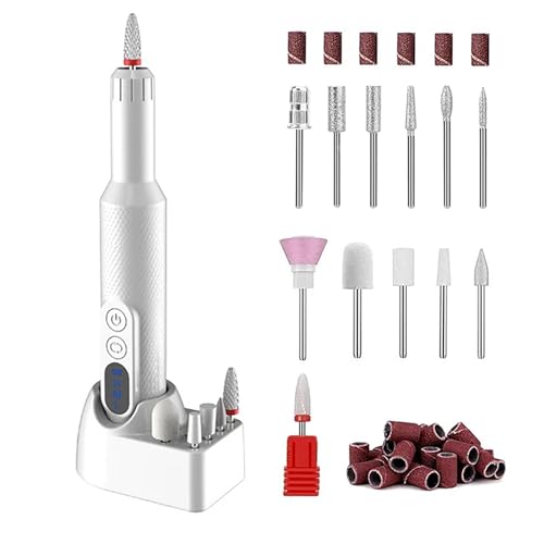 Kit portátil de taladro eléctrico para uñas miniatura 1