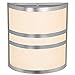 Access Lighting - HI Access 20440LEDSWAD-BS/OPL Transitional LED Wall Fixture from Artemis Collection in Pewter, Nickel, Silver Finish, Brushed Steel