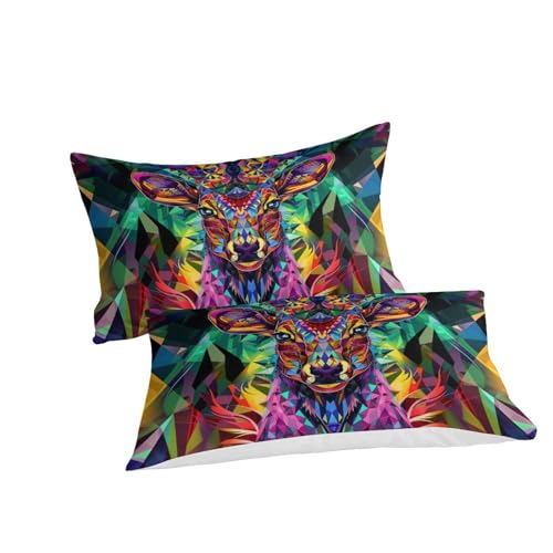 Housse de couette chèvre 3D : le cadeau idéal pour une parure de lit double originale - 3