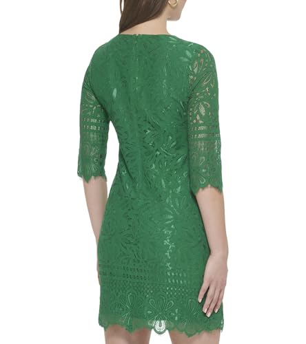 Image of Kensie Women's 1 /2 Sleeve Lace Mini Dress