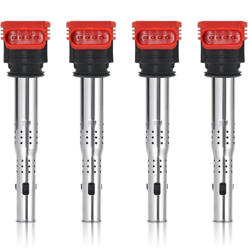 Bobine d'allumage résolvant les voyants moteurs pour Audi A3 A4 A5 pack de 4 OEM 06E905115