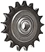 Martin Roller Chain Sprocket, Hardened Teeth, Idler, Type C Hub, Single Strand, 50 Chain Size, 0.625" Pitch, 25 Teeth, 0.75" Bore Dia., 5.32" OD, 0.343" Width