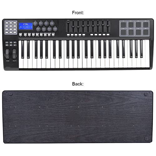 Clavier Piano 49 Portable 49-clés USB MIDI Contrôleur du Clavier 8 RVB Tampons De Déclencheurs Arrière Colorés avec USB - Les Beatles, Paul McCartney, John Lennon, RIngo Starr, George Harrison Clavier Piano 49 Portable 49-clés USB MIDI Contrôleur du Clavier 8 RVB Tampons De Déclencheurs Arrière Colorés avec USB – Image 6