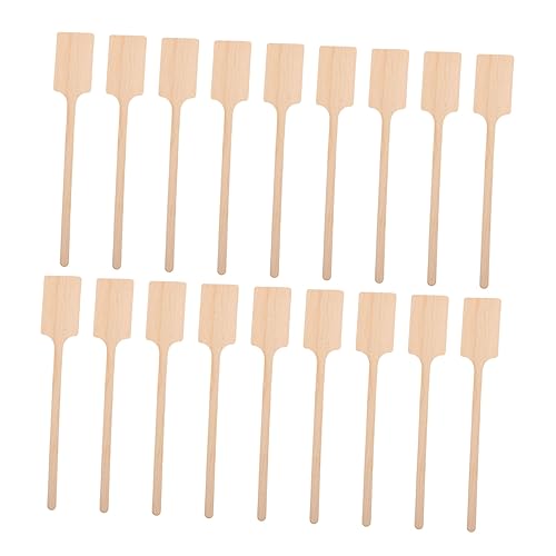 UTHCLO Stylish Wooden Mixing Stick 10/pack Ideal for Coffee Tea Cocktails Smoothies