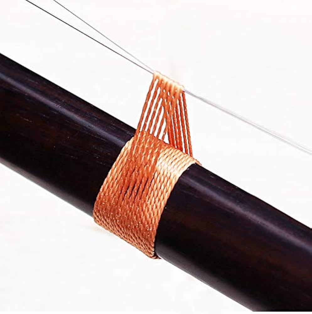 Amazon.co.jp: 二胡 千斤 千金 ひも 紐 オレンジ 切り売り